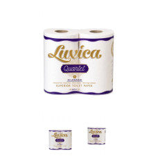 Тоалетна хартия Luxica Quartet 4бр 4пласта 1кг 